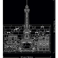 Конструктор LEGO Architecture 21064 Париж – Город Любви