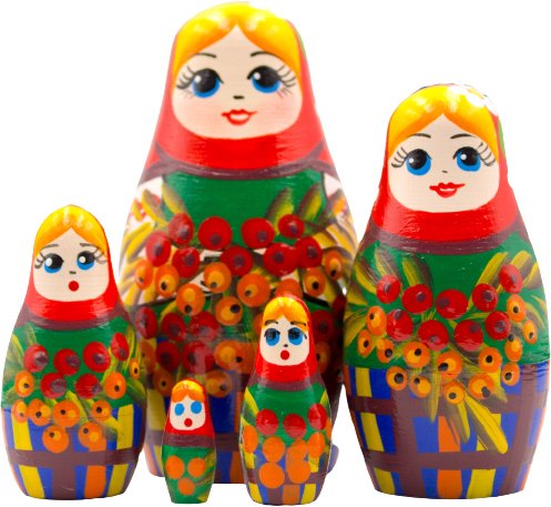 

Развивающая игра Брестская Фабрика Сувениров С русскими мотивами и ветвями рябины (набор 5 шт)