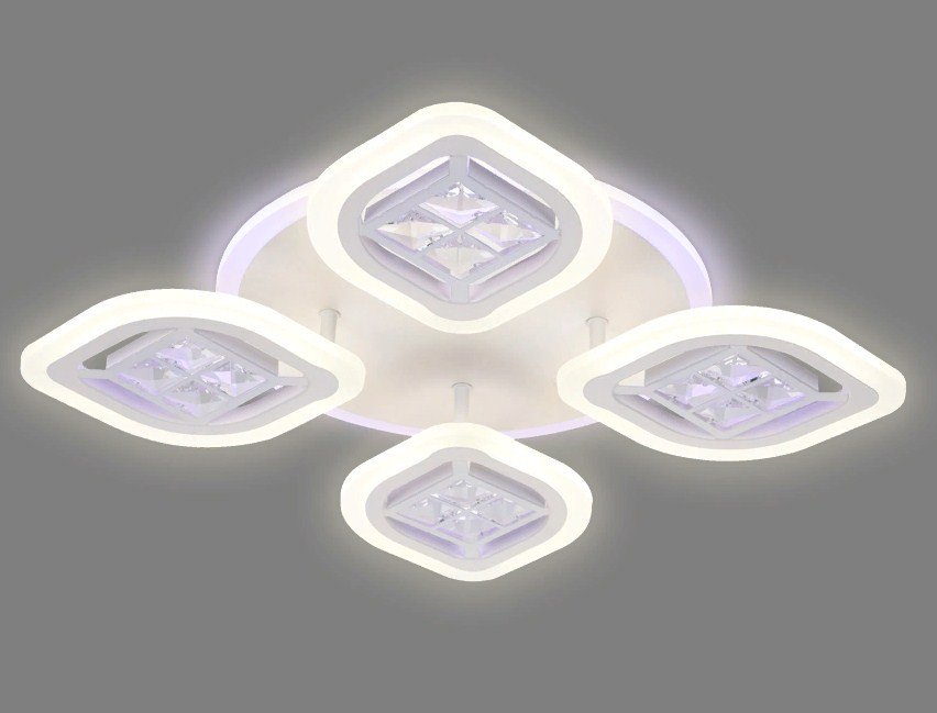

Припотолочная люстра Ambrella light FA280/4 WH (белый)