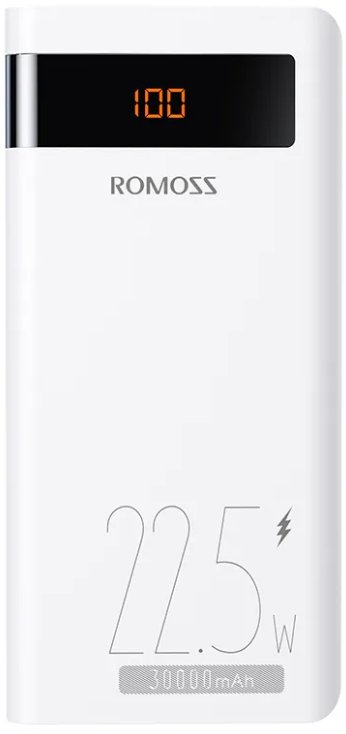 

Внешний аккумулятор Romoss Sense 8PF 30000mAh (белый)