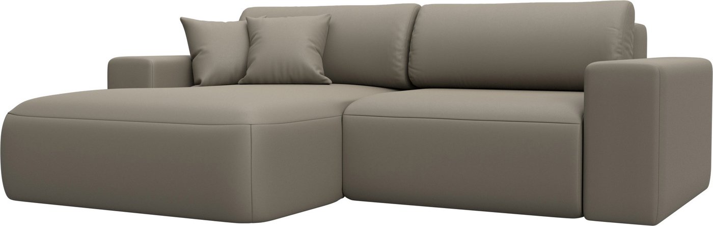 

Угловой диван Лига диванов Лига-036 НПБ Классик левый 127729L (экокожа Grifon 04 бежевый)