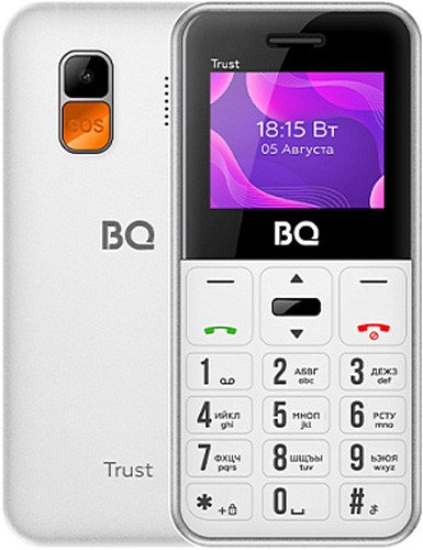 

Телефон BQ BQ-1866 Trust (белый)