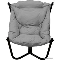 Кресло M-Group Чил 12360409 (черный/серая подушка) в Пинске