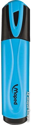 Текстовыделитель Maped Fluo Peps 742530 (синий)