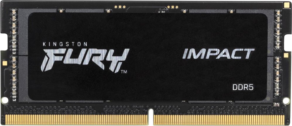 

Оперативная память Kingston FURY Impact 32ГБ DDR5 SODIMM 4800 МГц KF548S38IB-32