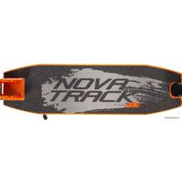 Двухколесный подростковый самокат Novatrack Polis 200DBA.POLIS.BOR21 (оранжевый)