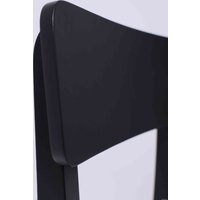 Стул DREWMIX Leo 1 (гусиная лапка 38B/черный)