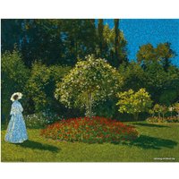 Пазл Davici Дама в саду