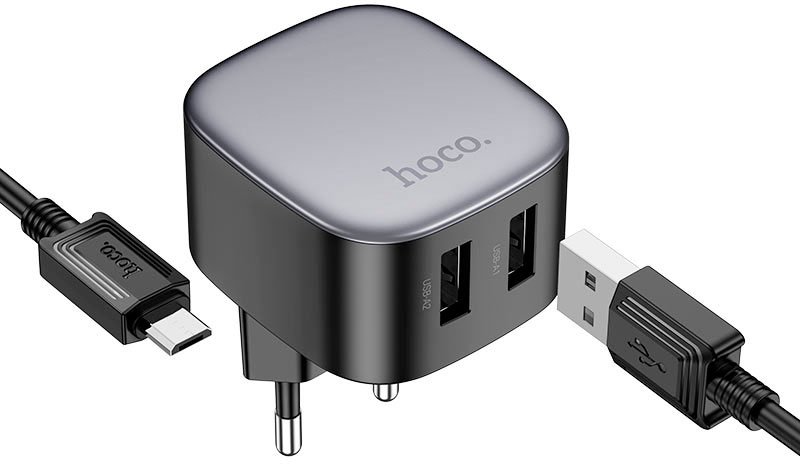 

Сетевое зарядное Hoco CS31A microUSB (черный)