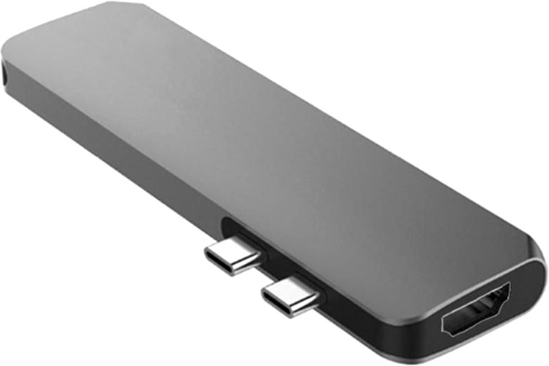 

Док-станция USBTOP 2xUSB3.1 Type-C - 2xUSB3.0/2xType-C/HDMI/TF/SD