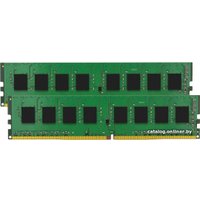 Оперативная память Kingston 2x8GB DDR4 PC4-19200 [KVR24N17S8K2/16]