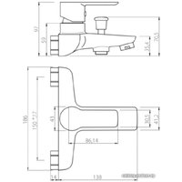 Смеситель RedBlu Origin Elegance 841000000