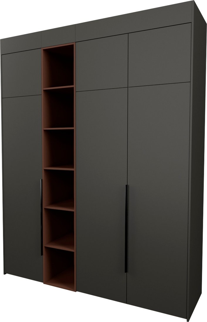 

Шкаф распашной Рэйгрупп Рэй S257-В8-2-WKL В8-2 (дуб веллингтон/кобальт/античная латунь)