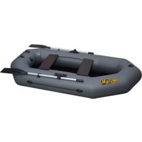 Гребная лодка Муссон R-240 (серый)