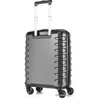 Чемодан-спиннер Verage Crust 17106-1+ 55 см (черный)