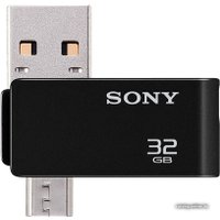 USB Flash Sony USB On-The-Go 32GB Black (USM32SA2B)