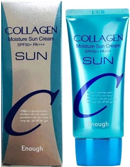 

Крем солнцезащитный Enough Collagen Moisture Sun Увлажняющий с коллагеном SPF50+ PA+++ 50 мл