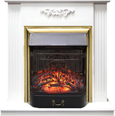 

Каминокомплект Smolcom Lumsden STD-ASP с Royal Flame Majestic FX M Brass (белый дуб)