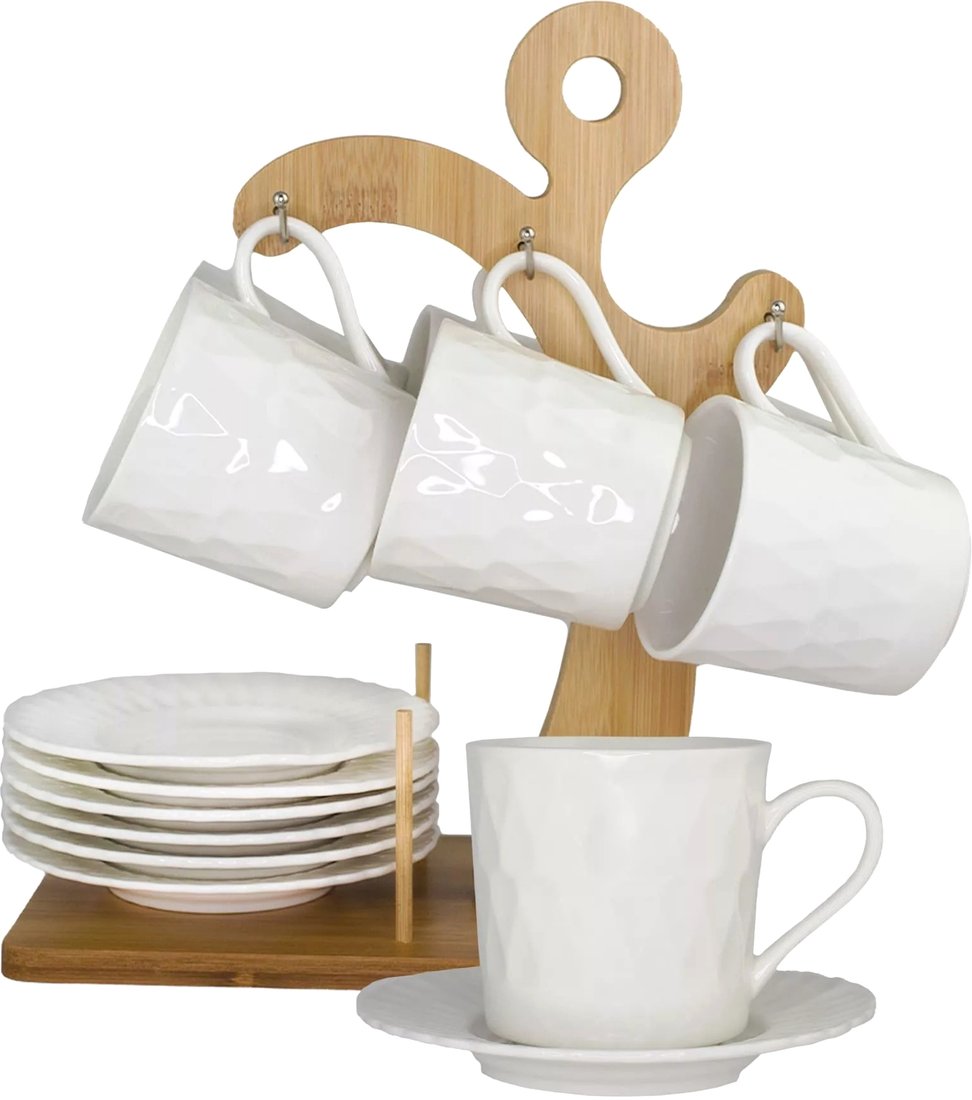 

Чашка с блюдцем Lenardi Bamboo 140-043