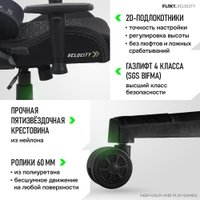 Игровое (геймерское) кресло FLOKY Velocity Black (черный)