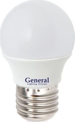 

Светодиодная лампочка General Lighting GLDEN-G45F-B-8-230-E27-4000