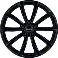 Литые диски MAK Wolf 18x7.5" 5x114.3мм DIA 76мм ET 35мм Gloss Black