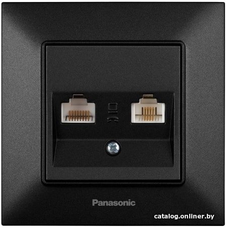 Розетка компьютерная Panasonic Arkedia Slim WNTC04082BL-BY