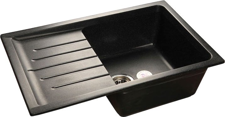 

Кухонная мойка GranFest GF-P760L (черный)