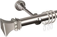 

Карниз для штор АС ФОРОС Grace D25Г + наконечники Эмпория (1.8м, сатин)