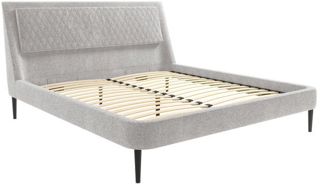 

Кровать МариОлли Ливерпуль 180x200 (Velutto 04/ноги черные)