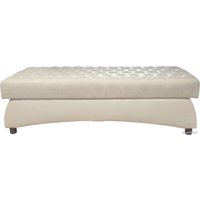 Банкетка Домовой Фея-4-2Б (кожзам unica white) в Гродно