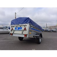 Одноосный прицеп Кремень Стандарт Плюс 2.5x1.56x0.5 (тент 30 см) в Бресте