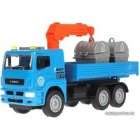 Мусоровоз Технопарк KAMAZ Манипулятор KAMCRN-28PLCN-BU