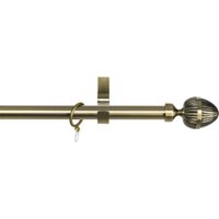 Карниз для штор Sundays Home Лайт Одеон 25мм однорядный (антик, 2.4м)