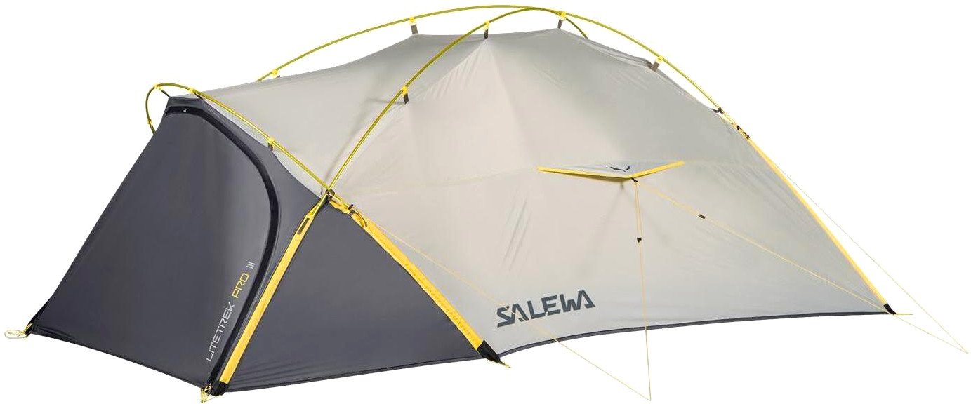 

Треккинговая палатка Salewa Litetrek Pro III Tent (светло-серый)
