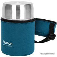 Термос для еды Fissman 9857 900мл (синий чехол)