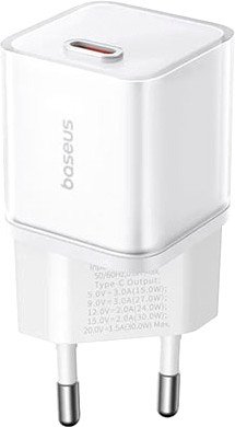 Сетевое зарядное Baseus GaN5S Fast Charger 1C 30W EU P10162504213-00 (белый)