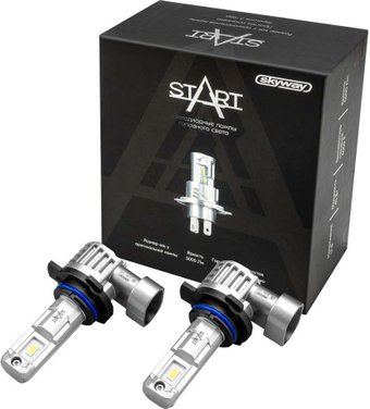 Светодиодная лампа Skyway HIR2 (9012) 12V 40W 5000Лм компакт START 6000К (2 шт)