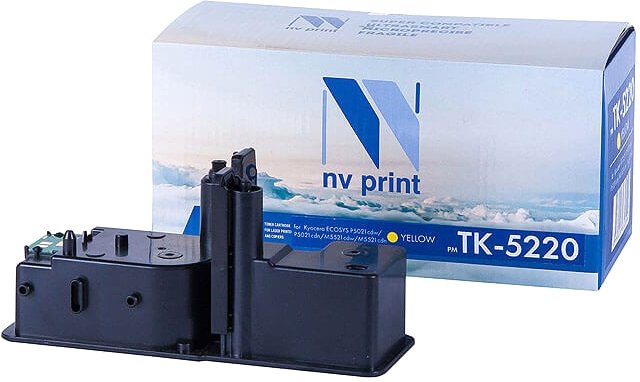 

Картридж NV Print NV-TK5220Y (аналог Kyocera TK-5220Y)