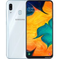 Смартфон Samsung Galaxy A30 3GB/32GB (белый)