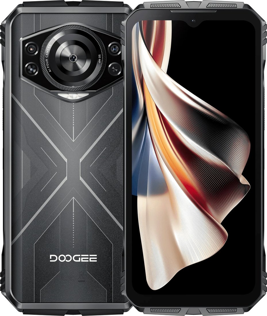 

Телефон Doogee S Cyber 8GB/256GB (черный/серебристый)