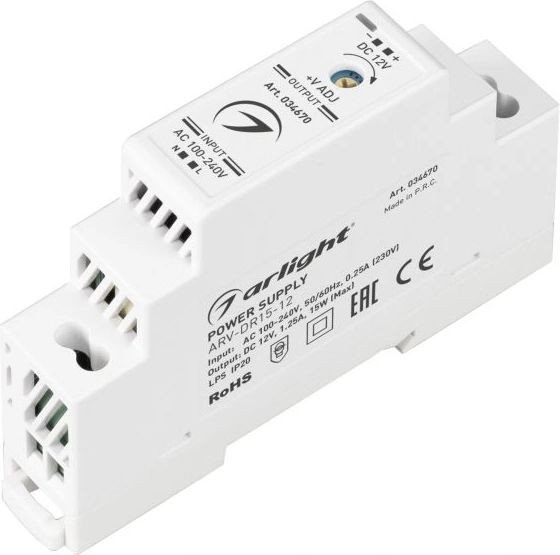 

Блок питания Arlight ARV-DR15-12 034670