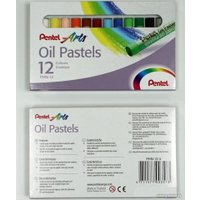 Пастель масляная Pentel PHN-12U (12 цв)