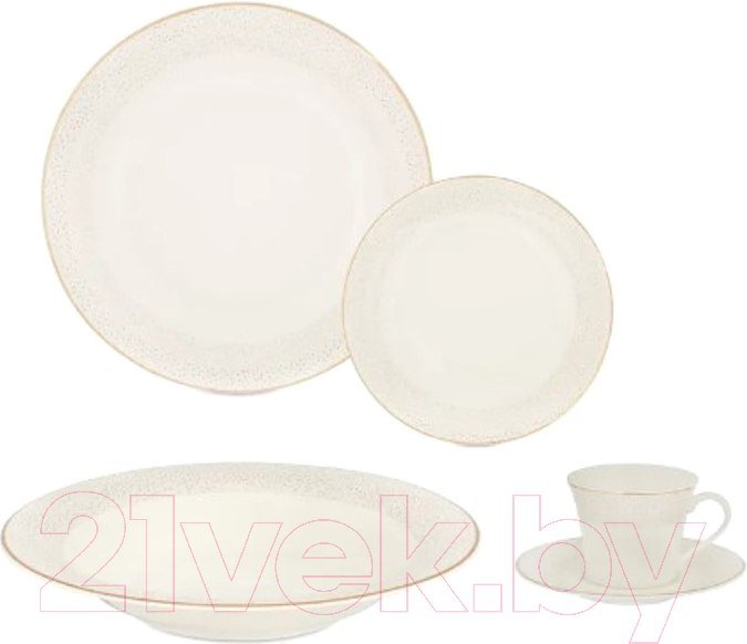 

Столовый сервиз Fioretta Pearl TDS538 (30пр)