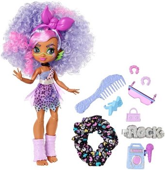 Кукла Mattel Cave Club Вечеринка с динозаврами Бэшли GXP16