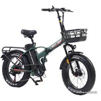 Электровелосипед White Siberia Slav Pro (матовый зеленый)