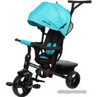 Детский велосипед Moby Kids Rider 360 10x8 EVA (бирюзовый)