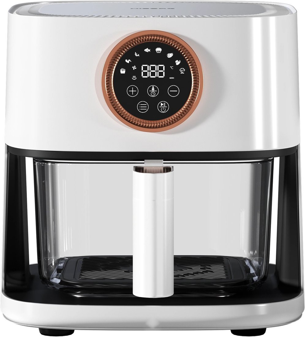 Аэрогриль (аэрофритюрница) Hiberg GF 400 GW