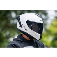 Мотошлем LS2 FF820 Rapid III Flow (XL, белый/серый)