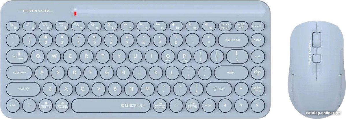 Офисный набор A4Tech Fstyler FG3200 Air (синий)